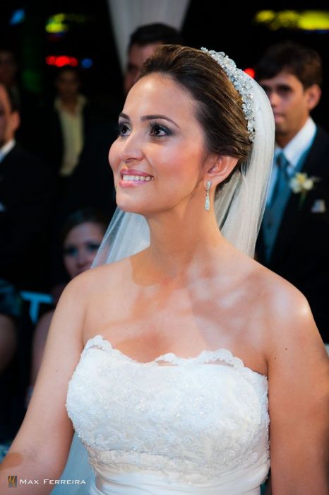 Foto  de Bianca e Ronaldo. bianca, casamento, noivo, ronaldo, noiva, veu, grinalda, vestido, flor de laranjeira