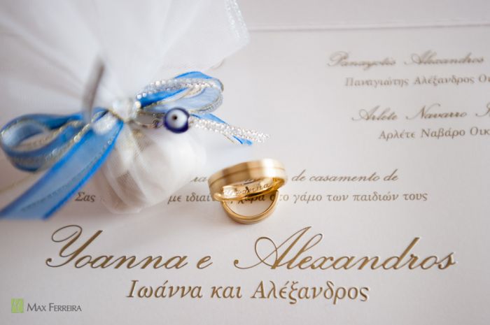 Foto  de Yoanna e Alexandros. alex, alexandros, aliancas, casamento, convite, grego, making-of, sofitel, yoanna