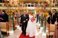 Foto 23 de Karen e Fred. casamento, cerimonia, fred, iasd barra, karen, vestidos, Mohana, buques, bouquet, lirios rosa,  decorart