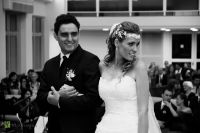 Foto 28 de Karen e Fred. casamento, cerimonia, fred, iasd barra, karen, pb, preto e branco, preto-e-branco